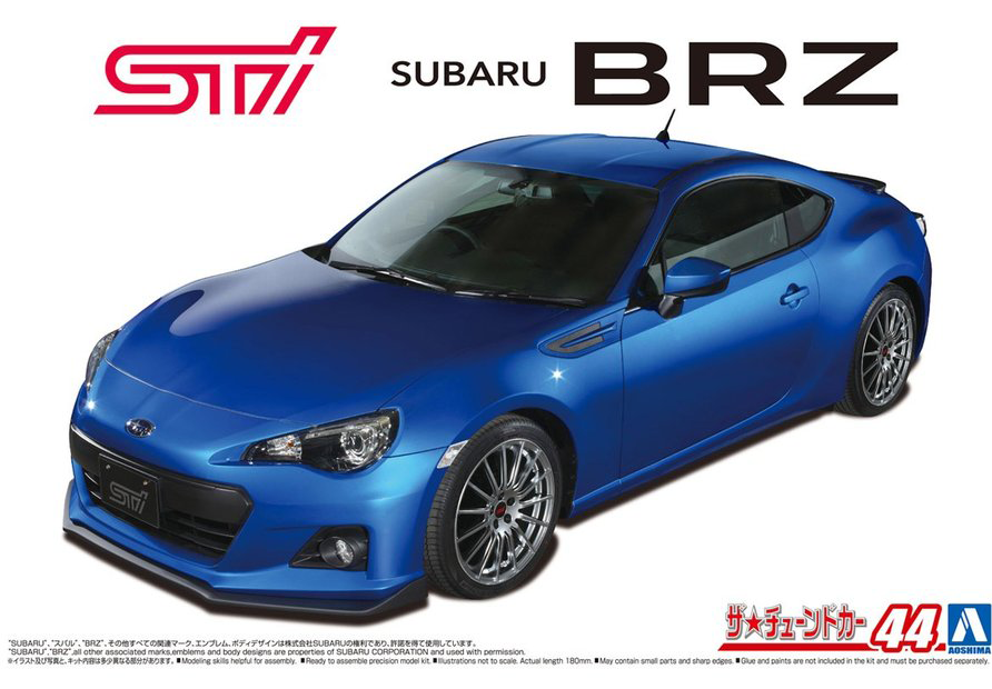 1/24 2012 Subaru BRZ STI ZC6 – Hobby Express Inc.