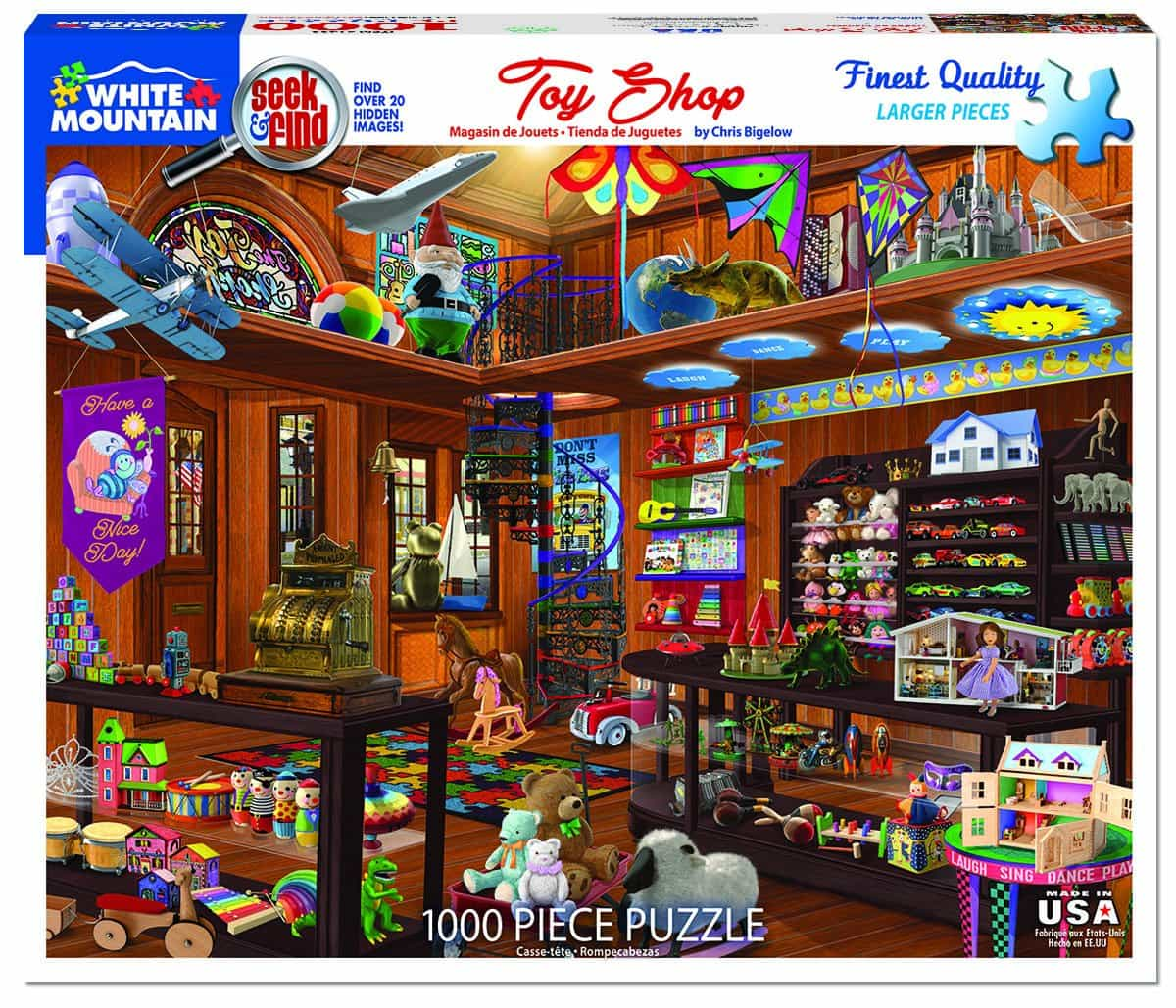 Puzzle 1000 pièces - Le magasin de jouets / Disney