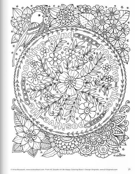 Be Happy Coloring Book