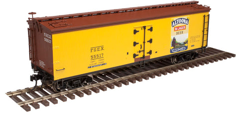 O Altoona 36 Lager Beer 40' Wood Reefer Car (2-Rail)