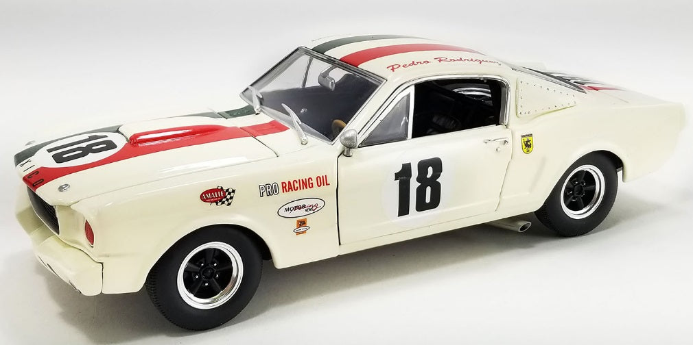 1/18 1965 Shebly GT350R Pedro Rodriguez #18