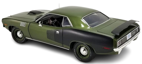 1/18 1971 Plymouth Hemi Cuda Ivy Green