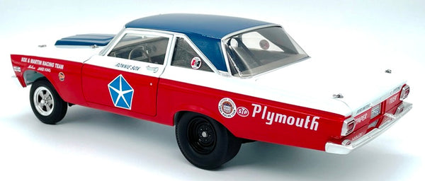 1/18 1965 Plymouth AWB Sox & Martin 1st Paint Scheme