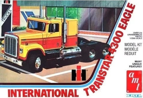 AMT 1/25 International Transtar CO-4070A Semi Tractor Model Kit