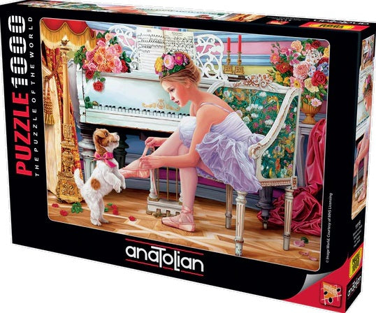 Ballerina & Her Puppy 1000pc Puzzle