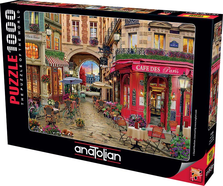 Cafe Des Paris 1000pc Puzzle