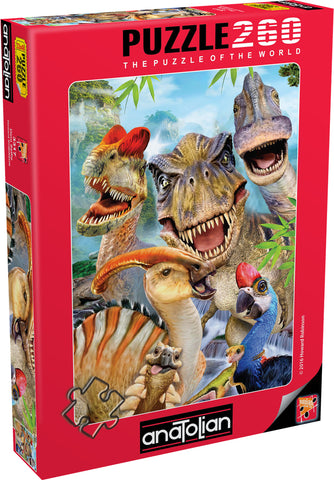 Dino Selfie 260pc Puzzle