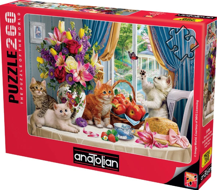 Fluffy Kittens 260pc Puzzle