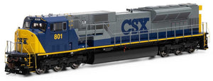 HO SD80MAC with DCC & Sound CSX #801