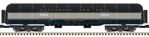 O Baltimore & Ohio 70' Madison Heavyweight Passenger 4 Car Set (Blue/Gray)