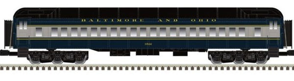 O Baltimore & Ohio 70' Madison Heavyweight Passenger 4 Car Set (Blue/Gray)