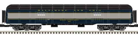 O Baltimore & Ohio 70' Madison Heavyweight Passenger 4 Car Set (Blue/Gray)