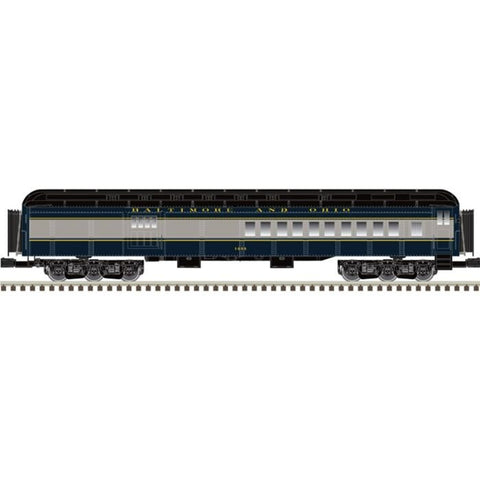 O Baltimore & Ohio 70' Madison Heavyweight Passenger 2 Car Set (Blue/Gray)