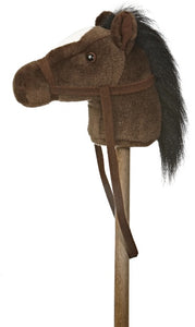 37" Giddy Up Friends Dark Brown Pony