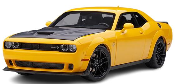 1/18 2018 Dodge Challenger SRT Hellcat Yellow Jacket