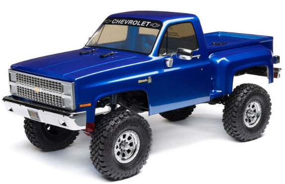 1/10 SCX10 III Base Camp 1982 Chevy K10 4X4 RTR Blue