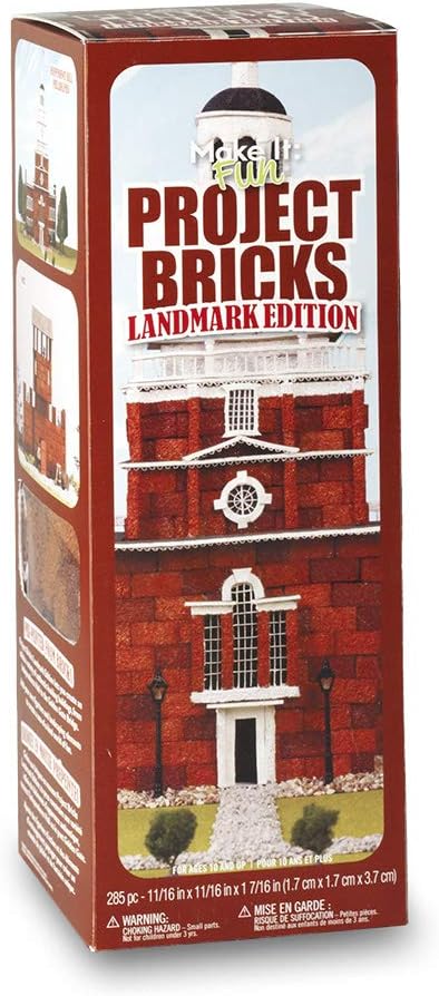 FloraCraft Landmark Edition Project Red Foam Bricks