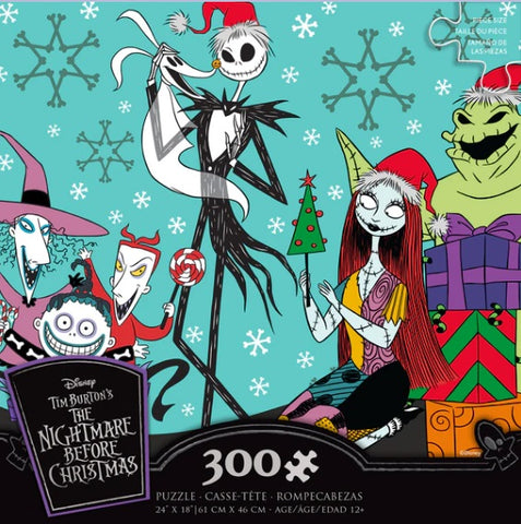 Christmas Party Nightmare before Christmas 300pc Puzzle