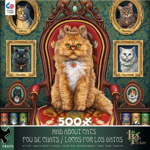 Mad About Cats 500pc Puzzle