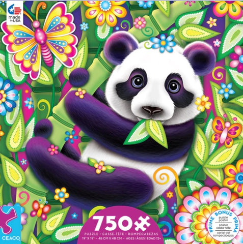 Panda Groovy Animal 750pc Puzzle