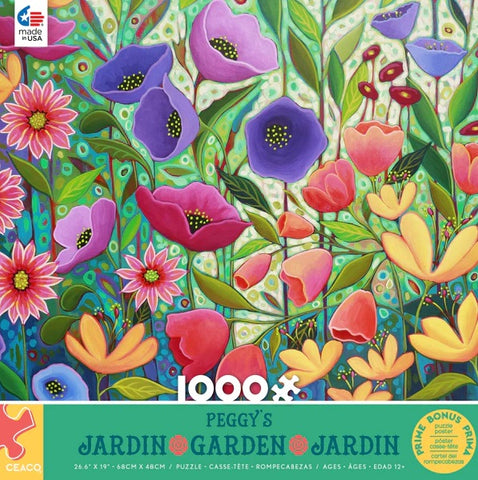 Peggy’s Garden Enchanted Garden 1000pc Puzzle