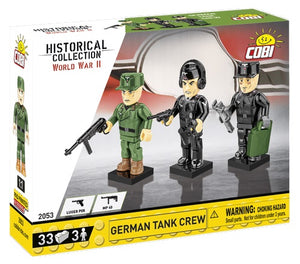 WWII German Tank Crew 33pc