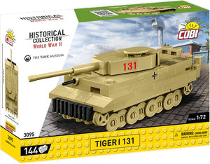 1/72 WWII Tiger I 131 Tank 144pc