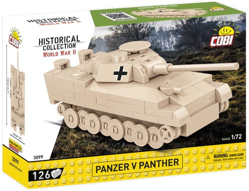 1/72 WWII Panzer V Panther Tank 126pc