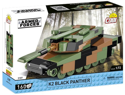 1/72 K2 Black Panther Tank 160pc