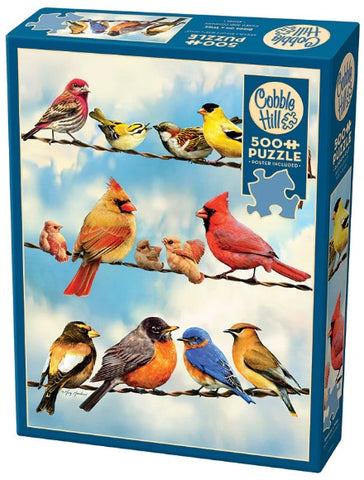 Birds on a Wire 500pc Puzzle