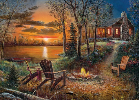 Fireside 1000pc Jack Pine Puzzle