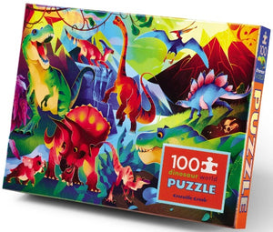 Dinosaur World Foil 100pc Puzzle