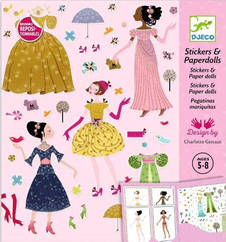 Paper Dolls Dresses Through The Season