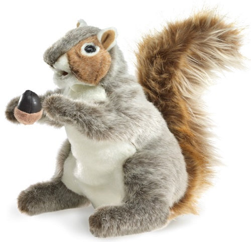 Gray Squirrel Hand Puppet