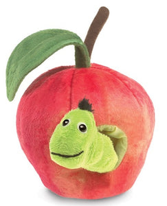 Worm in Apple Hand Puppet