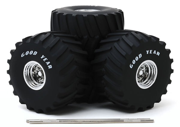 1/18 "Kings of Crunch" 66" Monster Truck Wheel and Tire Set