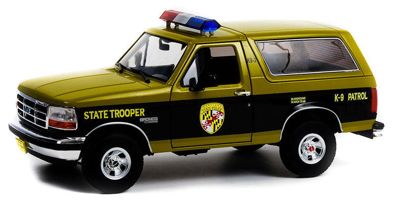 1/18 1996 Ford Bronco MD State Police