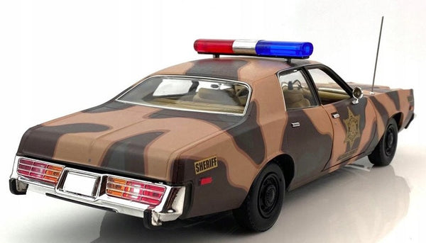 1/18 1978 Dodge Monaco Hazzard County Camouflage Sheriff