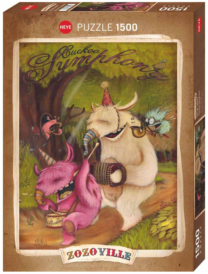 Zozoville Cuckoo Symphony 1500pc Puzzle