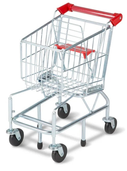 Metal Grocery Shopping Cart Toy