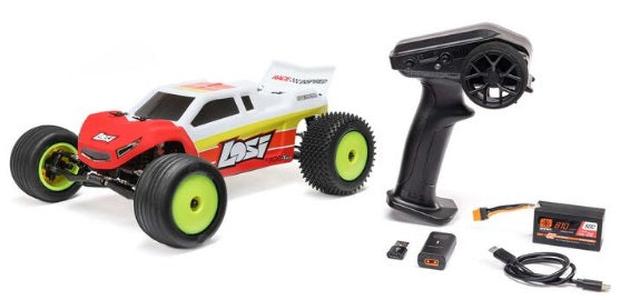 1/18 Mini-T 2.0 V2 2WD Stadium Truck Brushless RTR, Red