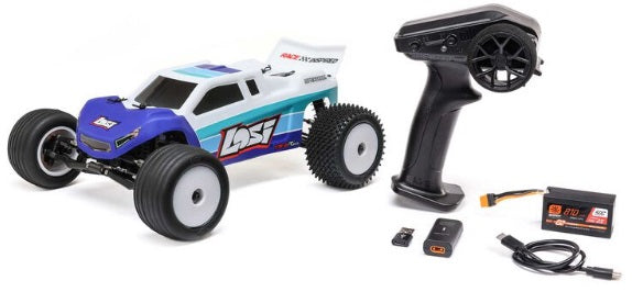 1/18 Mini-T 2.0 V2 2WD Stadium Truck Brushless RTR, Blue