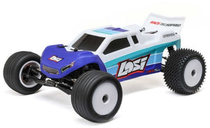 1/18 Mini-T 2.0 V2 2WD Stadium Truck Brushless RTR, Blue