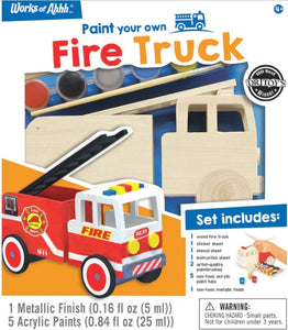 Firetruck Paint Your Own