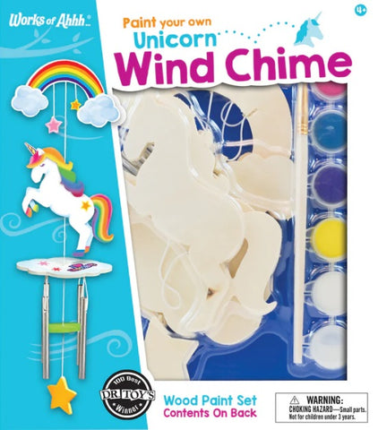 Unicorn Wind Chime Paint Your Own