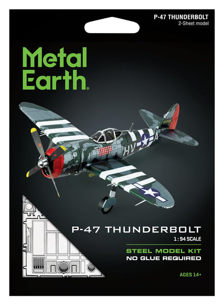 P-47 Thunderbolt Metal Earth