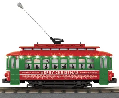 O Christmas Bump-n-Go Trolley With LED Lights No. 1225