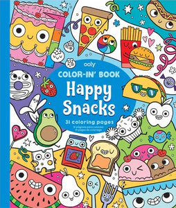 Color-In Book Happy Snacks