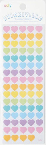 Stickiville Mini Hearts Stickers