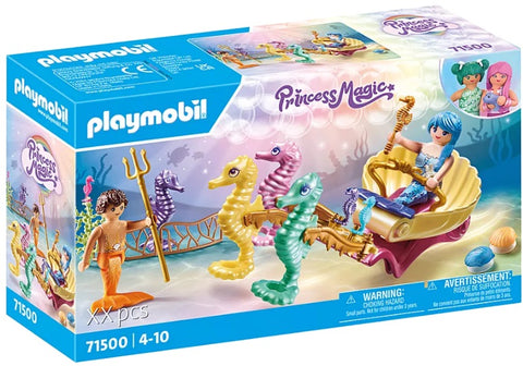 Princess Magic Mermaid Seahorse Carriage